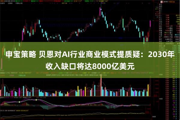 申宝策略 贝恩对AI行业商业模式提质疑：2030年收入缺口将达8000亿美元